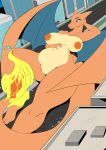  absurd_res anthro big_breasts breasts charizard female hi_res macro nintendo nude pok&eacute;mon pok&eacute;mon_(species) pussy vale-city video_games 