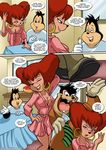  comic disney goof_troop palcomix peg pete pj 