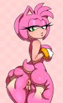  amy_rose anthro anus blush butt butt_grab disembodied_hand eulipotyphlan female hand_on_butt hedgehog mammal nude pussy simmsyboy sonic_(series) 