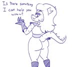  anthro big_butt butt cartoon_network cosma female lizard looking_at_viewer marcodile ok_k.o.!_let&#039;s_be_heroes reptile scalie solo 
