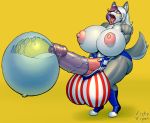  anthro balls big_balls big_breasts bodily_fluids breasts canid canine canis clothing condom cum cumshot domestic_dog ejaculation erection filled_condom fingerless_gloves genital_fluids gloves gynomorph handwear huge_balls huge_breasts humanoid_penis husky hyper hyper_balls hyper_breasts hyper_penis intersex mammal masturbation muscular muscular_gynomorph muscular_intersex nipples nordic_sled_dog orgasm penis purgy solo spitz standing thick_thighs underwear vein victoria_viper wearing_condom 