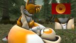  16:9 3d_(artwork) absurd_res anthro canid canine cream_the_rabbit digital_media_(artwork) female forest fox hi_res impregnation lagomorph leporid lying male male/female mammal miles_prower missionary_position nude on_back penetration rabbit sex sonic_(series) sonicthebitch source_filmmaker sperm_cell tree vaginal vaginal_penetration 