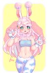  2019 absurd_res animal_humanoid anthro biped blue_fur blush breasts bubble butt carrot clothed clothing digital_media_(artwork) female food fur gloves green_eyes hair handwear hi_res humanoid lagomorph lagomorph_humanoid leporid leporid_humanoid looking_at_viewer mammal mammal_humanoid michiruru multicolored_fur open_mouth paws plant rabbit rabbit_humanoid simple_background small_breasts smile solo two_tone_fur usawa_fuwakaru vegetable white_fur 