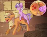  &lt;3 &lt;3_eyes absurd_res age_difference amaichix animal_genitalia animal_penis animal_pussy anus applejack_(mlp) balls close-up cutaway cutie_mark detailed_background diamond_tiara_(mlp) dock duo earth_pony equid equine equine_penis equine_pussy erection female female_penetrated feral feral_on_feral feral_penetrated feral_penetrating feral_penetrating_feral friendship_is_magic gynomorph gynomorph/female gynomorph_penetrating hay hay_bale hi_res horse inside intersex intersex/female intersex_penetrating larger_female mammal motion_lines my_little_pony older_female penetration penis pony puffy_anus pussy quadruped sex size_difference smaller_gynomorph smaller_intersex vaginal vaginal_penetration watermark younger_gynomorph younger_intersex 