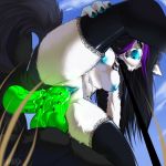  1:1 2019 anthro anthro_on_anthro areola black_fur black_hair blue_areola blue_eyes blue_nipples blue_nose blue_pussy bodily_fluids canid canine canis clitoris day detailed_background digital_media_(artwork) domestic_dog eyelashes female female_focus fur genital_fluids green_penis group hair hi_res knot male male/female mammal nipples nitani outside penis pussy pussy_juice sky solo_focus white_fur 
