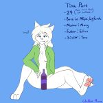  1:1 2019 anthro arctic_wolf bedroom_eyes biped bottomless breasts canid canine canis clothed clothing convenient_censorship dialogue digitigrade english_text eyebrows female front_view fur hair half-closed_eyes hi_res humanoid_hands looking_at_viewer mammal medium_breasts model_sheet open_shirt pawpads raised_eyebrow seductive shirt simple_background sitting solo talking_to_viewer text tina_hart topwear what_the_hart_wants white_fur white_hair wolf wolfie-pawz 