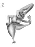  awkward ballotboxfox eyes_closed female foot_grab hi_res invalid_tag lagomorph leaning leporid mammal nude rabbit solo standing stretching study yoga 