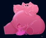  absurd_res belly big_belly big_breasts breasts disney dumbo_(movie) elephant elephantid female hi_res hooves huge_breasts larger_female male mammal nipples overweight overweight_female pink_skin proboscidean pussy sex sexyshrine size_difference smaller_male thick_thighs trunk 