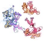  babs_bunny crossover digimon gatomon ishoka tiny_toon_adventures 