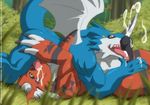  aledon_rex digimon exveemon growlmon tagme 