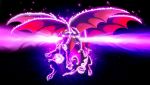 2019 absurd_res activision claws cynder digital_media_(artwork) dragon duo feral hi_res horn membrane_(anatomy) membranous_wings open_mouth plaguedogs123 scales scalie spines spyro spyro_the_dragon teeth video_games western_dragon wings 