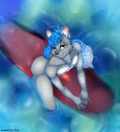  anthro beach butt canid canine canis girly givo hi_res lewd_(disambiguation) male mammal mature_(disambiguation) nude penis pornography seaside summer surff wolf ych_(character) 