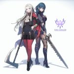  edelgard_(fire_emblem) fire_emblem fire_emblem_three_houses pantyhose steelleets sword weapon 