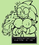  &lt;3 2019 alphys alternate_universe anthro big_breasts bodily_fluids breasts buckteeth cawkusama clothing dialogue disembodied_penis duo english_text erection eyewear female glasses human human_on_anthro humanoid_penis hyper hyper_penis interspecies lab_coat male male/female mammal nipple_outline non-mammal_breasts penis protagonist_(undertale) reptile scale scalie sweat sweatdrop teeth text tight_clothing under(her)tail undertale vein veiny_penis video_games 
