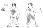  absurd_res canid canine canis dad_bod domestic_dog father flaccid gerardson hi_res invalid_tag mammal nipples nude overweight parent penis plnatigrade saint_bernand slightly_chubby 