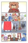  anthro archer_orion_(bear) assassin_mata_hari caster_helena_blavatsky character_request clothing comic fate_(series) hi_res human human_focus looking_at_viewer male mammal rider_boudica suishougensou ursid 