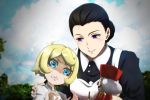  crossover genya67 isabella_(yakusoku_no_neverland) tanya_degurechaff yakusoku_no_neverland youjo_senki 