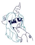  2019 arthropod bodily_fluids changeling female friendship_is_magic horn my_little_pony queen_chrysalis_(mlp) reaction_image sad skoon solo tears 