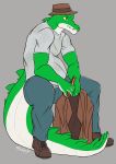  absurd_res alcohol alligator alligatorid anthro beer beverage bottle clothed clothing cregon crocodile crocodilian crocodylid fully_clothed hi_res male reptile scalie shukin sitting 