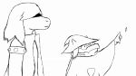  16:9 2018 2d_animation animated anthro big_breasts black_and_white bovid breast_expansion breasts caprine clothed clothing deltarune digital_media_(artwork) eyewear female fur glasses goat hair_over_eyes huge_breasts hyper hyper_breasts magic male mammal monochrome ralsei reptile scalie simple_background susie_(deltarune) thesneakyzone transformation video_games white_background 