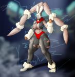  big_breasts breasts cleavage clothed clothing female hi_res mega_evolution mega_lopunny muscular muscular_female nintendo pok&eacute;mon pok&eacute;mon_(species) sergiroth usagina_(sergiroth) video_games 