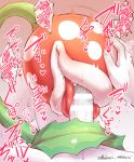  2018 ambiguous_gender big_tongue bodily_fluids bubonikku censored duo fellatio flora_fauna hand_on_head hi_res human japanese_text lips male male/ambiguous mammal mario_bros nintendo not_furry oral penile penis piranha_plant plant saliva sex simple_background super_smash_bros. super_smash_bros._ultimate text thick_lips tongue translation_request video_games white_skin wii_fit wii_fit_trainer 