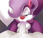  anthro balls big_tail duo fellatio female fifi_la_fume first_person_view male male/female mammal mephitid oral penile penis pepipopo sex skunk tiny_toon_adventures warner_brothers 