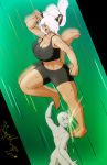  anthro big_breasts breasts cleavage clothed clothing female hi_res human male mammal sergiroth violence 