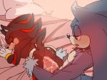  4:3 anal animated bed duo krazyelf male male/male penis shadow_the_hedgehog sonic_(series) sonic_the_werehog were werehog 
