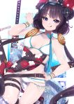  bikini fate/grand_order garter katsushika_hokusai_(fate/grand_order) swimsuits sword tutinako 