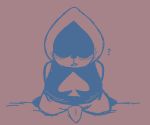  &lt;3 ? blush clothing deltarune digital_media_(artwork) erection lancer_(deltarune) looking_at_viewer male open_mouth penis presenting simple_background sketch solo spreading tapering_penis video_games young 