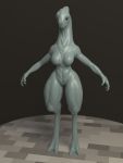  3d_(artwork) alien biped curi digital_media_(artwork) female hi_res monster pussy solo vulpes_helios 