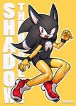  clothing footwear girly hi_res red_clothing red_eyes red_footwear red_shoes shadow_the_hedgehog shoes sonic_(series) sparkydb terios_the_hedgehog 