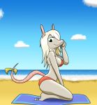  anthro beach burmecian female final_fantasy final_fantasy_ix freya_crescent hi_res looking_at_viewer mammal marcodile rodent seaside solo square_enix summer video_games 