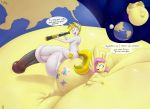  2019 absurd_res badgerben big_breasts big_penis breasts cutie_mark dialogue english_text equid equine female fluttershy_(mlp) friendship_is_magic hi_res horn huge_breasts hyper hyper_breasts hyper_pregnancy hyperstorm_h macro male mammal my_little_pony nude penis pregnant pterippus telescope text unicorn white_heart_(oc) wings 