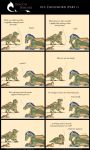  acaedus canid canine canis comic dawn_(character) dragon female feral hi_res humor male mammal rimentus scalie size_difference walnut_(character) western_dragon wolf 