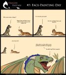  acaedus canid canine canis comic dragon feral hi_res humor male mammal rimentus scalie size_difference walnut_(character) western_dragon wolf 