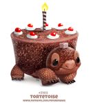  cake cryptid-creations food food_creature reptile scalie smile solo turtle 