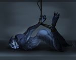  2019 3033 alien bdsm bondage bound butt crius_quintilian digital_media_(artwork) hi_res hogtied humanoid looking_at_viewer male markings mass_effect not_furry nude rope rope_bondage smaller_version_at_source solo submissive submissive_male turian video_games 