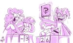  ? book equid equine female friendship_is_magic hi_res horn horse jowybean mammal my_little_pony pinkie_pie_(mlp) pony twilight_sparkle_(mlp) winged_unicorn wings 