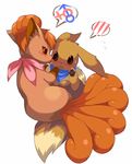  eevee nintendo pokemon pokemon_mystery_dungeon vulpix wkar 