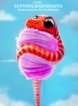  cotton_candy cryptid-creations reptile scalie snake solo 