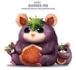  caviid cryptid-creations fig food food_creature group guinea_pig mammal rodent 