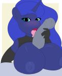  anthro big_breasts blush breasts equid female friendship_is_magic hi_res horn licking male male/female mammal my_little_pony oral penile penis penis_lick princess_luna_(mlp) sex skyearts titfuck tongue tongue_out unicorn 