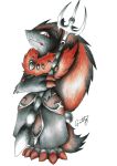  absurd_res anthro canid canine claws clothed clothing fur hair hi_res male mammal medievil nintendo pok&eacute;mon pok&eacute;mon_(species) sorccer video_games zoroark 
