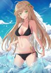  bikini cleavage girls_frontline jmin rfb_(girls_frontline) swimsuits wet 