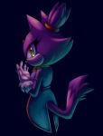  anthro blaze_the_cat clothing cuteytcat dipstick_tail felid feline female fur gloves handwear hi_res mammal multicolored_tail purple_fur solo sonic_(series) video_games yellow_eyes 