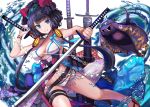  bikini fate/grand_order fate_(series) gu_luco katsushika_hokusai swimsuit sword weapon 
