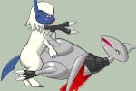  absol apc_(artist) avian blush bodily_fluids cloacal cloacal_penetration cum cum_inside duo erection female feral genital_fluids male male/female nintendo penetration penis pok&eacute;mon pok&eacute;mon_(species) sex simple_background skarmory video_games wings 