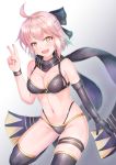  bikini cocoasabure fate/grand_order sakura_saber swimsuits thighhighs 